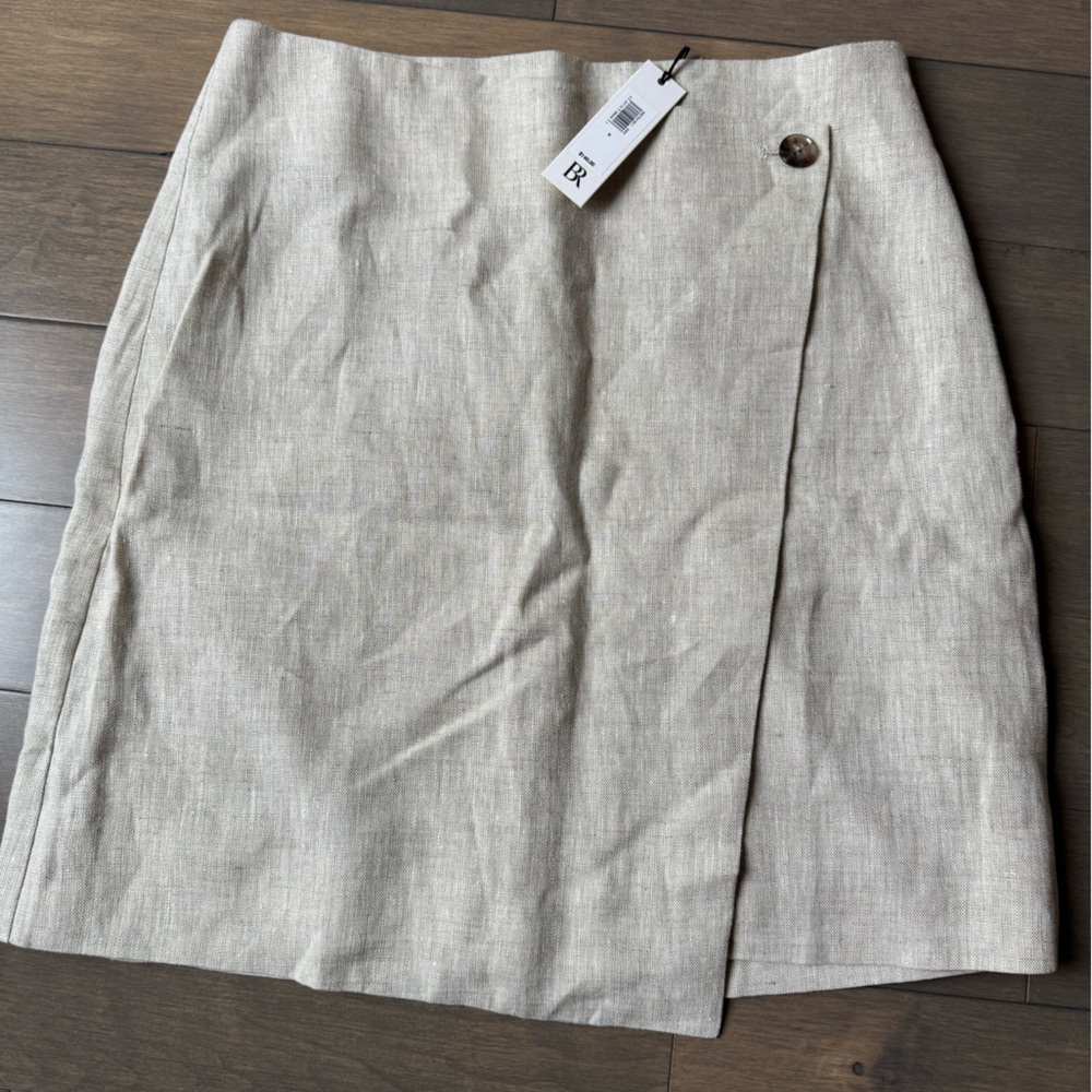 Banana Republic Linen Mini Skirt